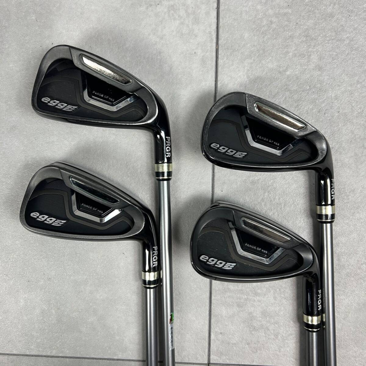 PRGR プロギア egg エッグ レディースゴルフアイアン5本セット M-30 右 女性 7i~9i PW 25S3011SR0569_画像2