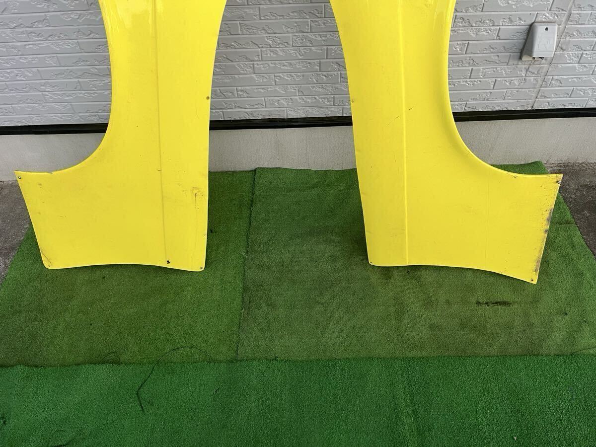 ORIGIN オリジン S14 シルビア リアフェンダー 左右 セット イエロー ドリフト レース SILVIA (+25) S14 前/後期 （00176-001-002) 日産_画像4