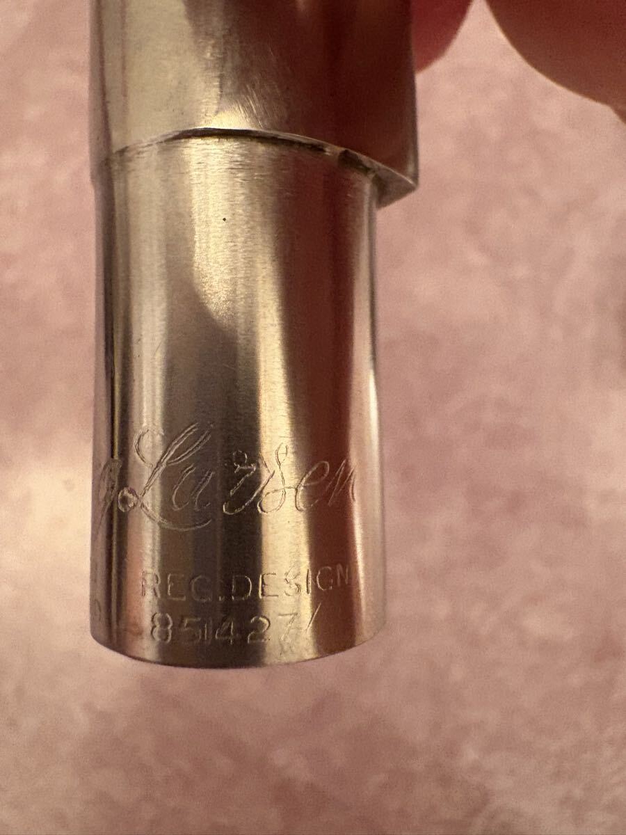 BergLarsen テナーサックス用メタルマウスピース 110 2&リガチャー&メタルキャップ ベルグラーセン_画像7