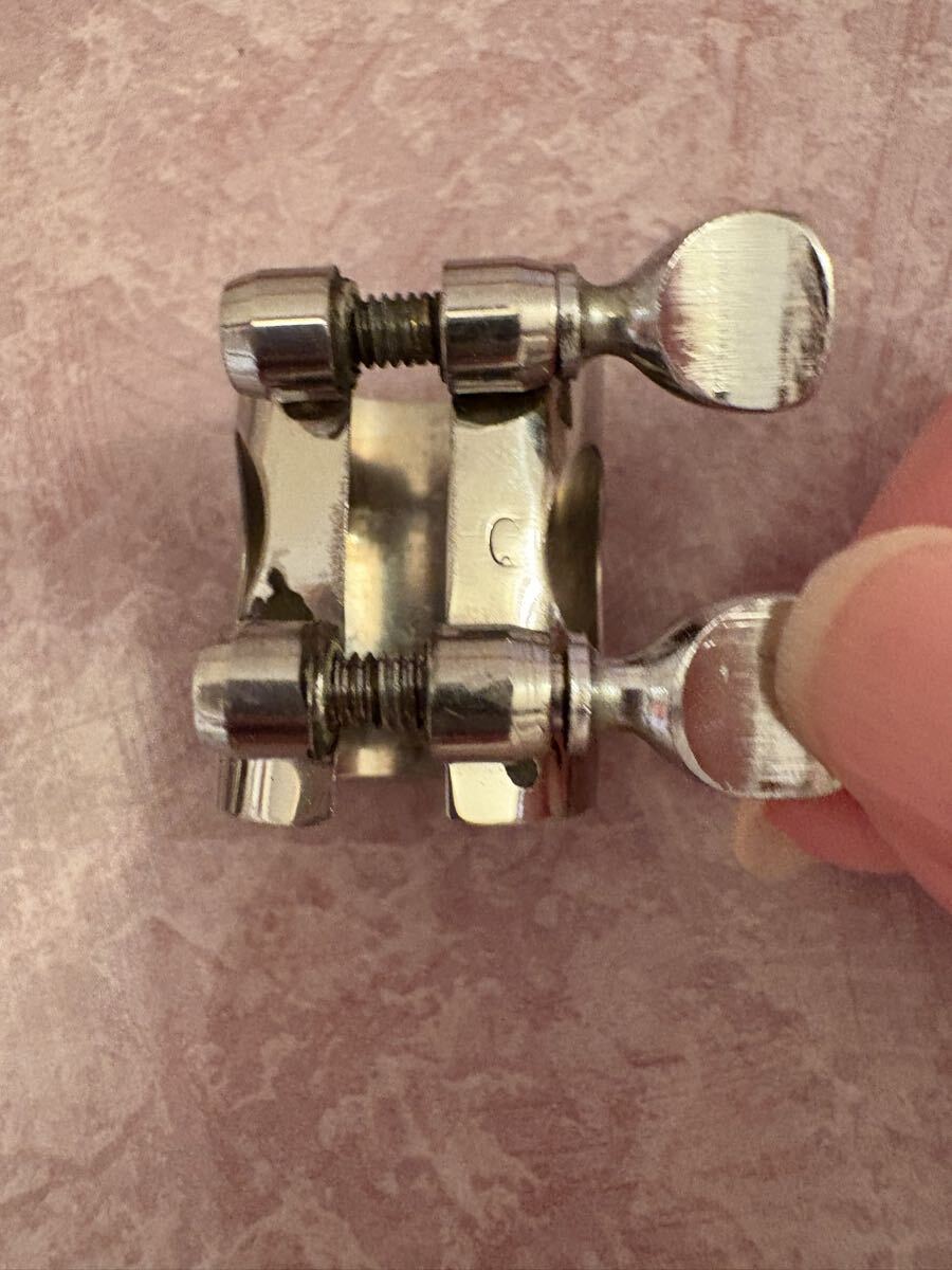 BergLarsen テナーサックス用メタルマウスピース 110 2&リガチャー&メタルキャップ ベルグラーセン_画像9