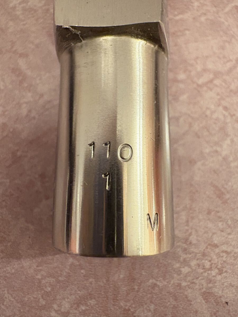 Berg Larsen テナーサックス メタルマウスピース 110 1& リガチャー& メタルキャップ ベルグラーセン_画像4