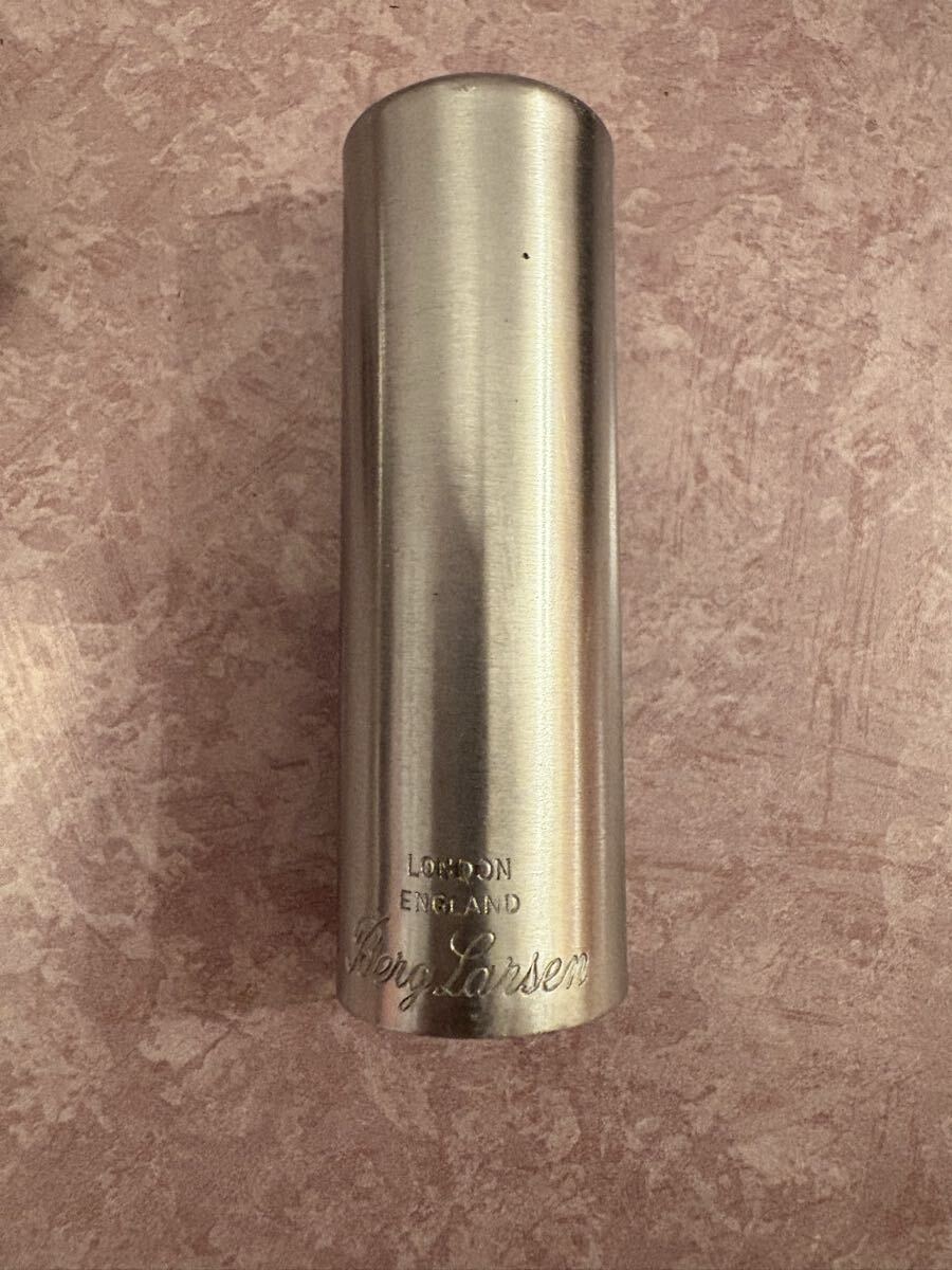 Berg Larsen テナーサックス メタルマウスピース 110 1& リガチャー& メタルキャップ ベルグラーセン_画像9