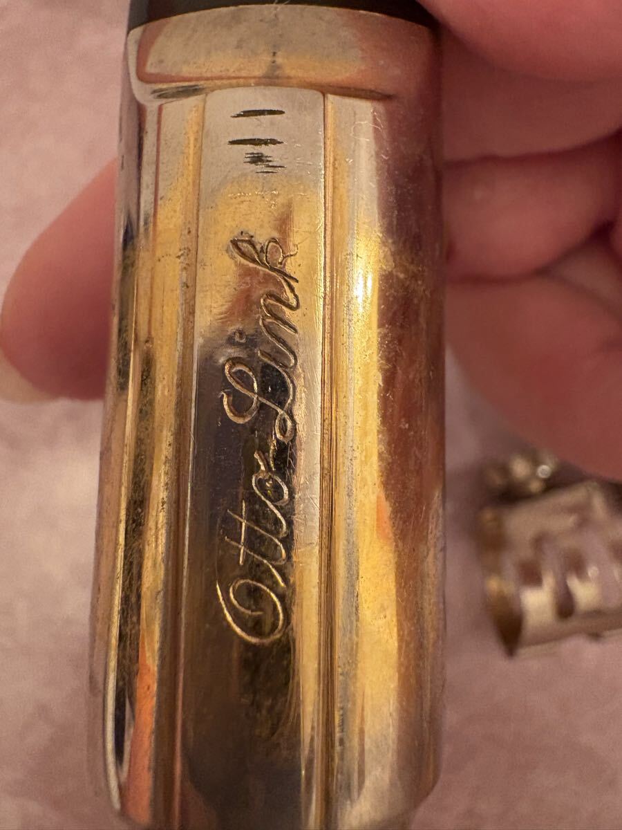 OTTO LINK Super Tone Master テナーサックス用マウスピース 8★&メーカー記載なしリガチャー&メタルキャップ オットーリンク 8☆ 8*_画像6