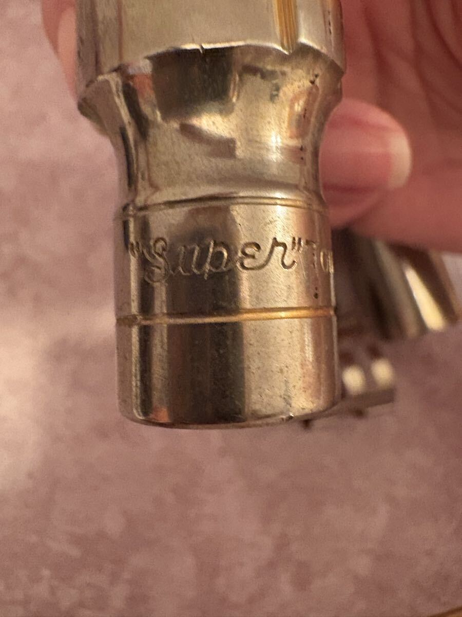 OTTO LINK Super Tone Master テナーサックス用マウスピース 8★&メーカー記載なしリガチャー&メタルキャップ オットーリンク 8☆ 8*_画像7