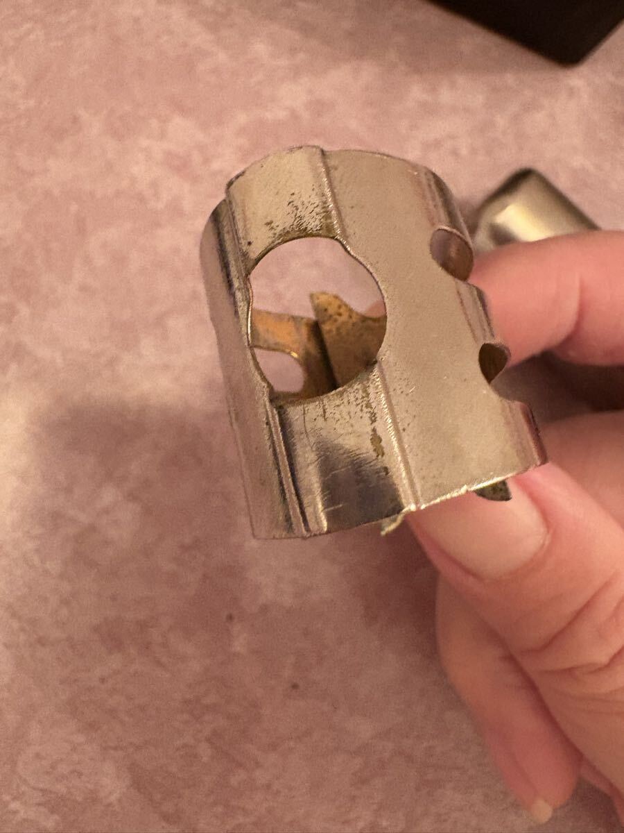 OTTO LINK Super Tone Master テナーサックス用マウスピース 8★&メーカー記載なしリガチャー&メタルキャップ オットーリンク 8☆ 8*_画像9