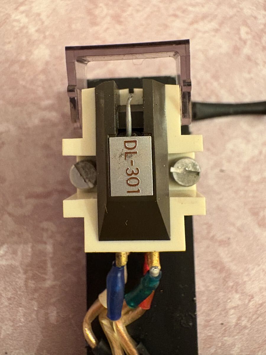 DENON DL-301 カートリッジ 針折れ&audio technica MG-9 ヘッドシェル デンオン デノン オーディオテクニカ_画像5