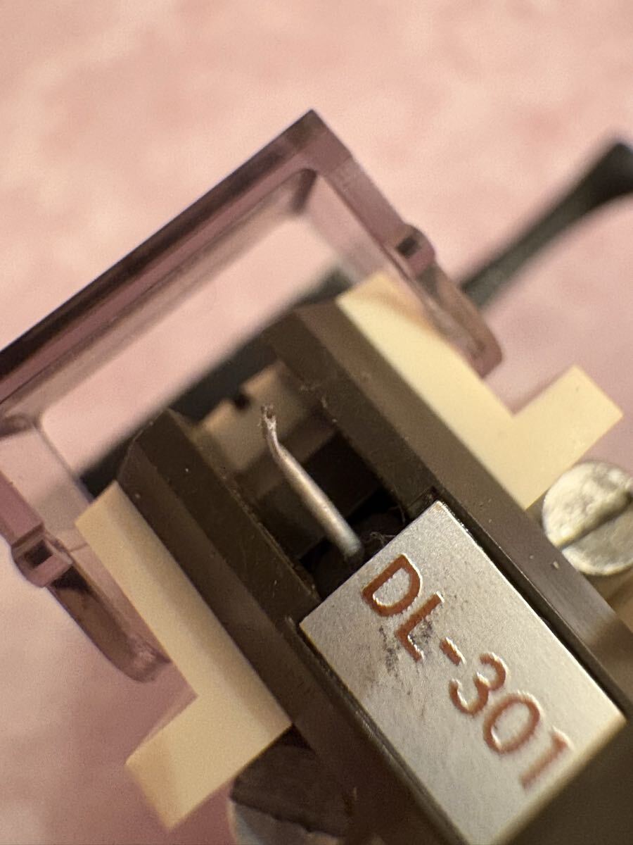 DENON DL-301 カートリッジ 針折れ&audio technica MG-9 ヘッドシェル デンオン デノン オーディオテクニカ_画像6