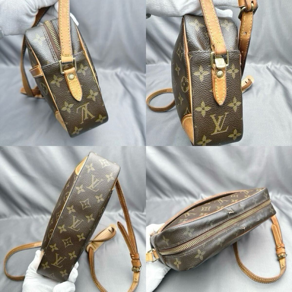 B182 ルイヴィトン モノグラム トロカデロ27 ショルダーバッグ 斜めがけバッグ M51274 シリアル MB1024_画像4
