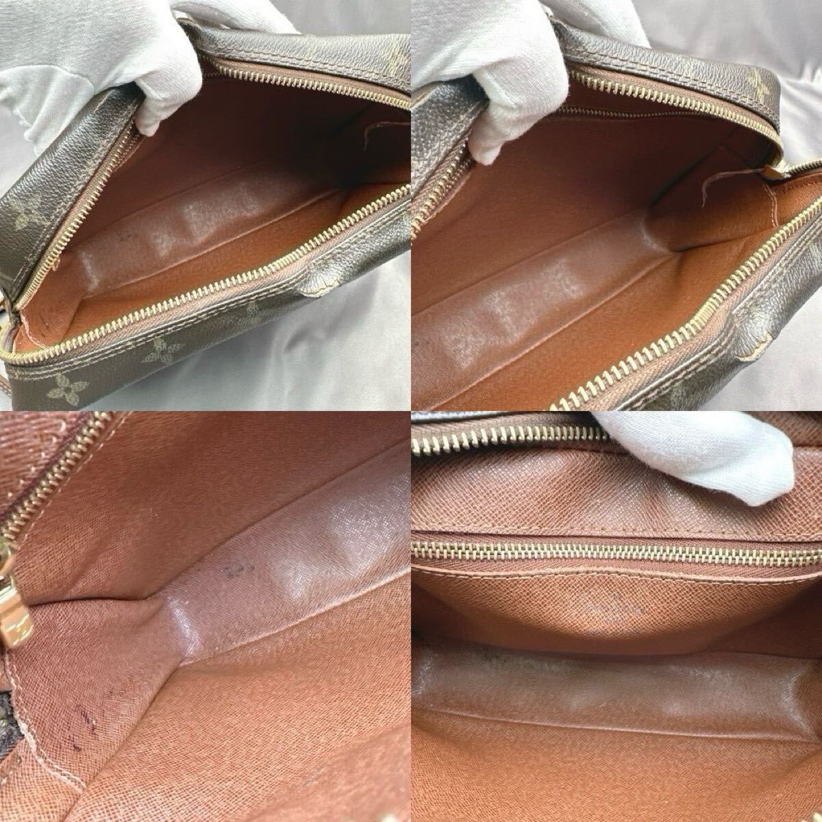 B182 ルイヴィトン モノグラム トロカデロ27 ショルダーバッグ 斜めがけバッグ M51274 シリアル MB1024_画像6