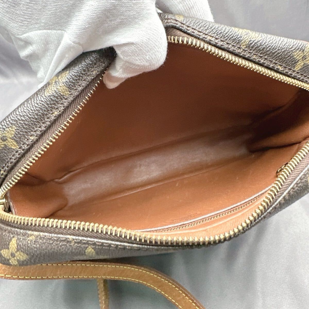 B183 ルイヴィトン モノグラム トロカデロ27 ショルダーバッグ 斜めがけバッグ M51274 シリアル _画像6