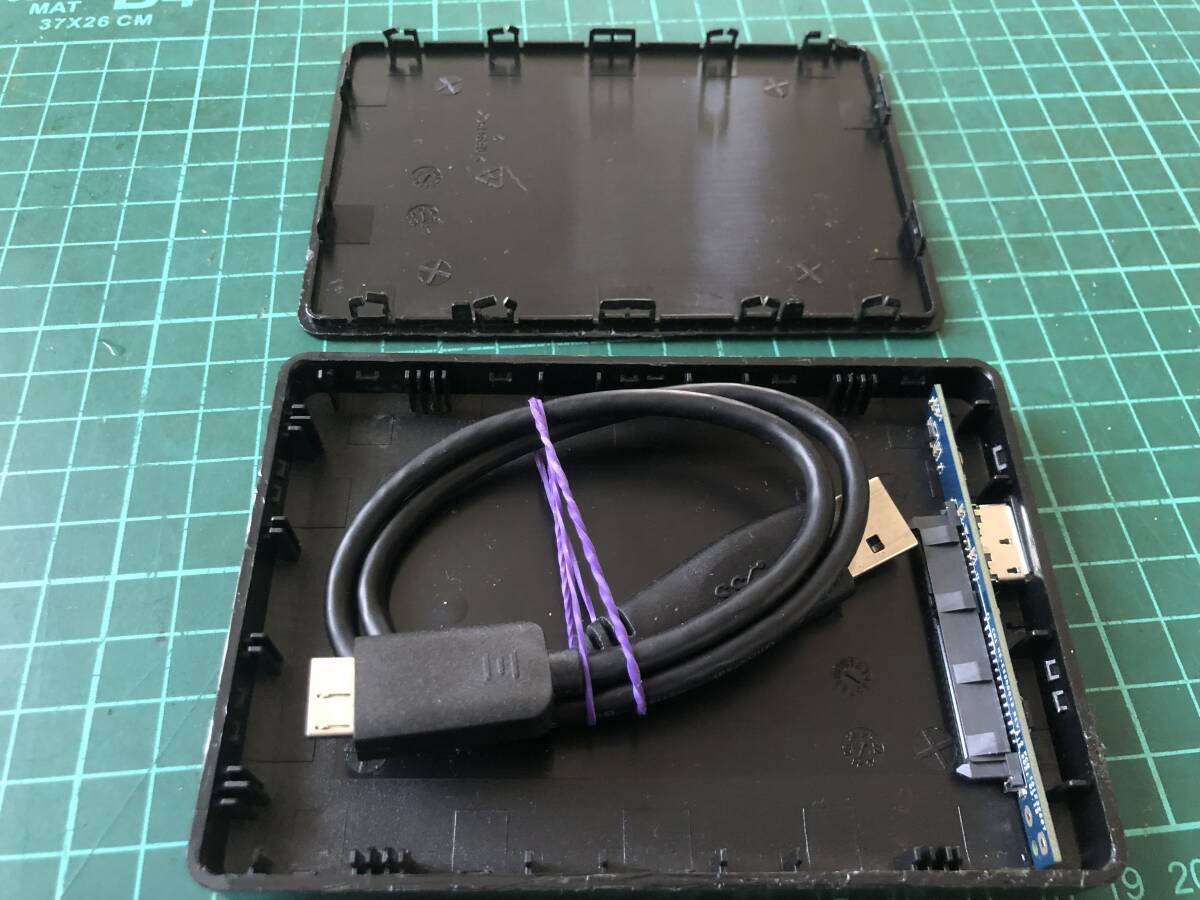 UnionSine 2.5インチ　外付け　HDDケース テレビ録画用_画像4