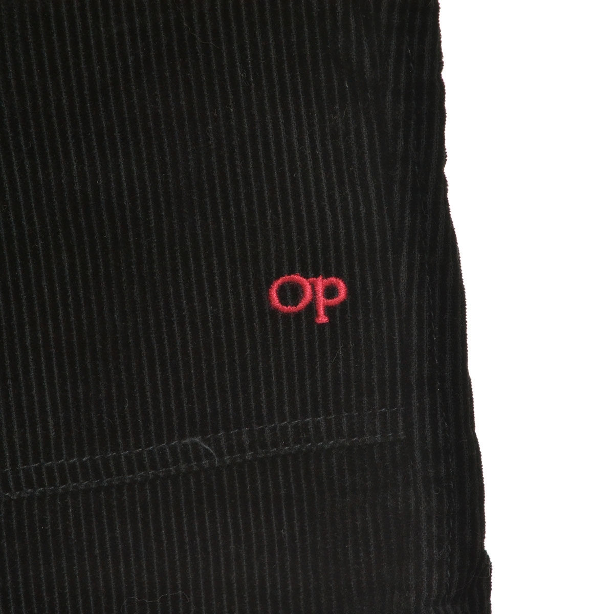 ●565877 ocean pacific オーシャンパシフィック OP ●ハーフパンツ コーデュロイベイカーパンツ サイズL メンズ ブラック_画像4