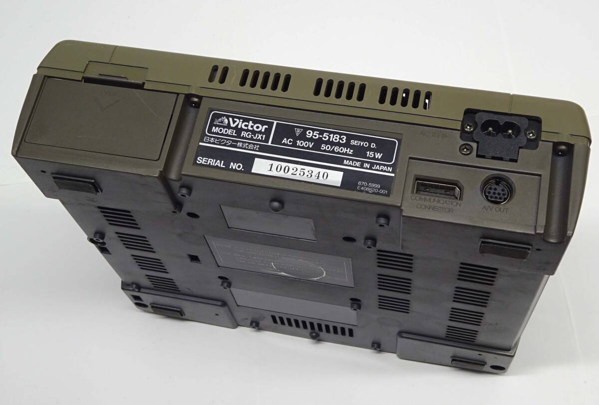 ■通電〇動作×■ セガサターン V・サターン RG-JX1 本体のみ_画像6