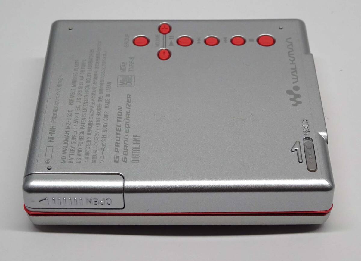 ■SONY■ MDウォークマン MZ-E620 本体一式 ■動作OK■_画像5