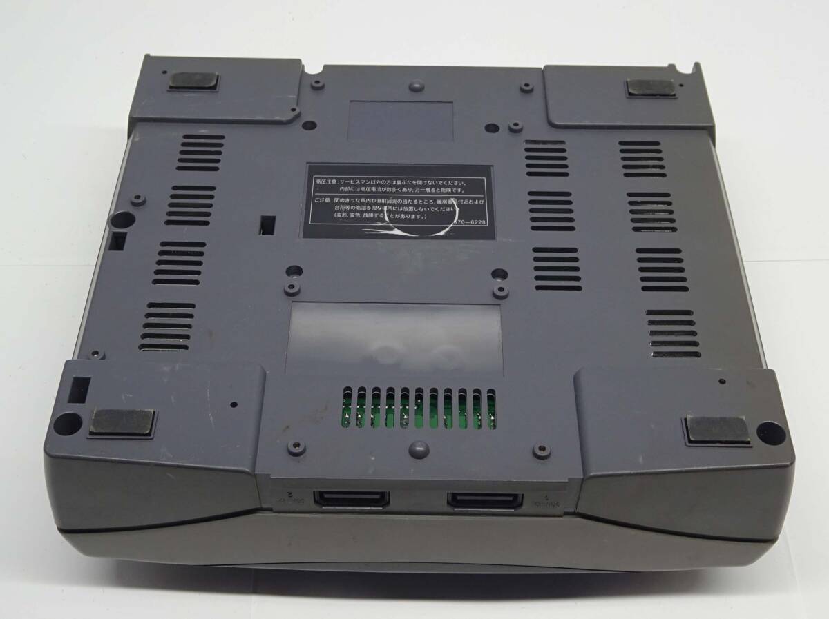 ■通電〇動作×■ セガサターン V・サターン RG-JX1 本体のみ_画像4