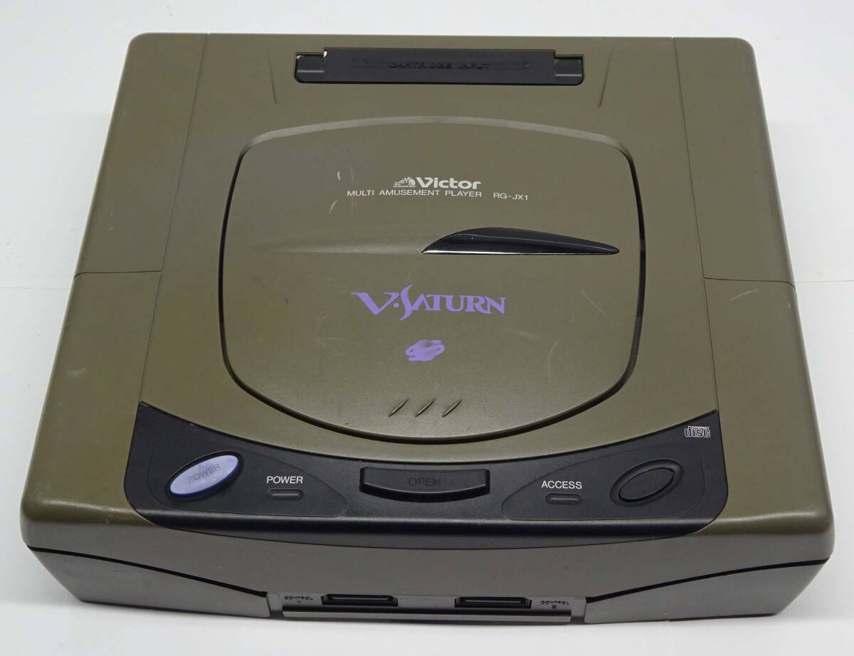 ■通電〇動作×■ セガサターン V・サターン RG-JX1 本体のみ_画像2