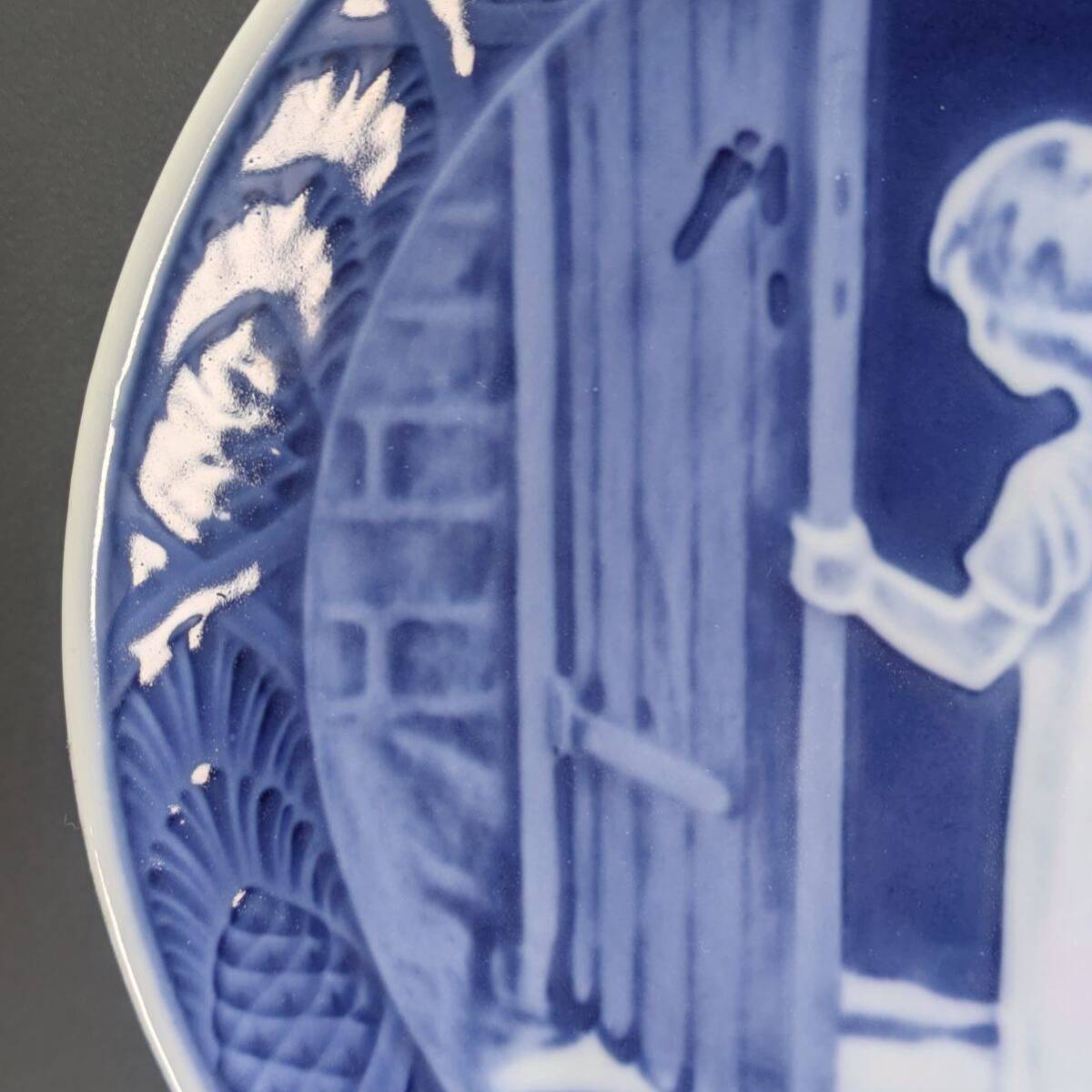  Royal Copenhagen year plate 1951 год Рождество. ангел 1 класса товар прекрасный товар ROYAL COPENHAGEN Дания античный коллекция 