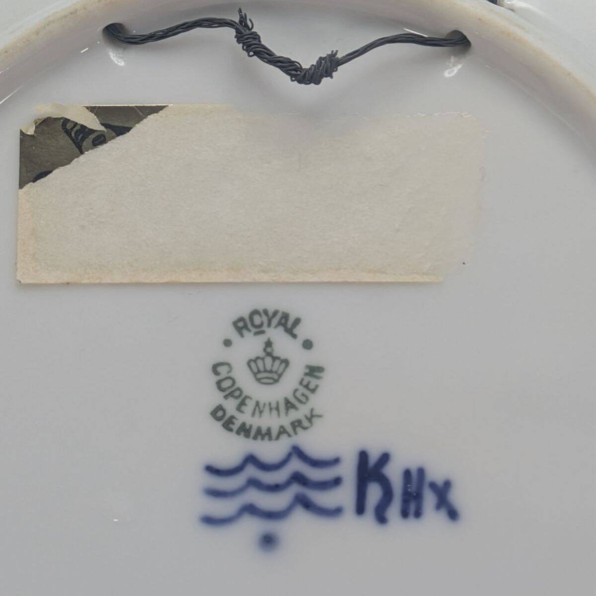 1951 год 1 класса товар Рождество. ангел Royal Copenhagen year plate прекрасный товар ROYAL COPENHAGEN Северная Европа посуда plate античный тарелка 