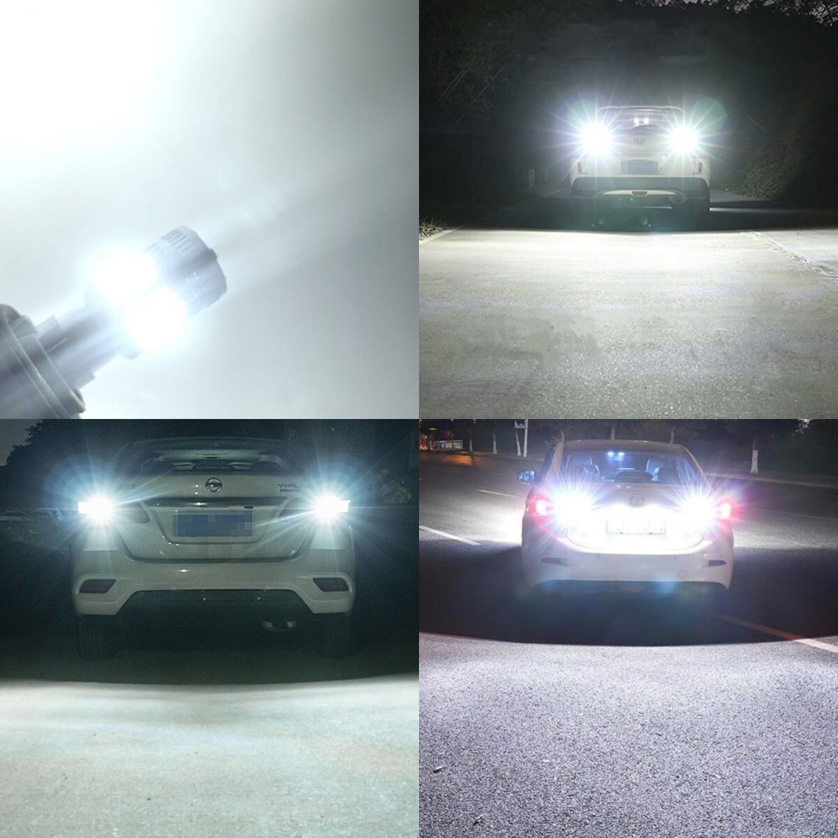 【送料無料】36連 超爆光 LED バックランプ 3030SMD S25シングル 180度 ホワイト ハイフラ防止 抵抗内蔵_画像9