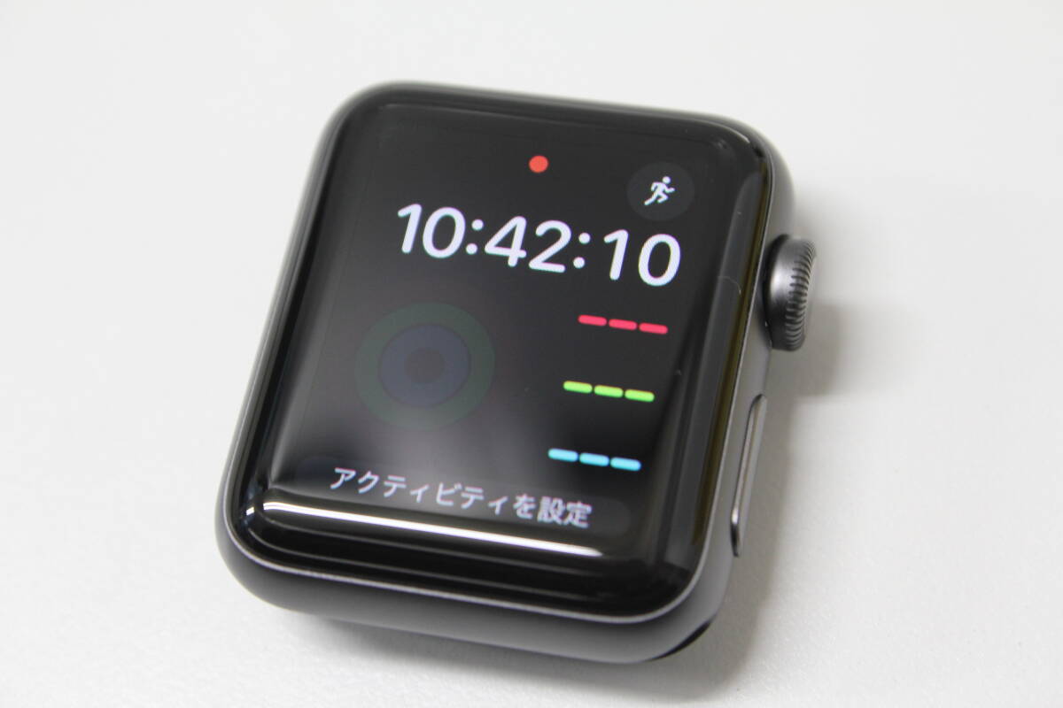 Apple Watch Series 3/GPS/38mm/A1858〈MTF02J/A〉⑤_画像3