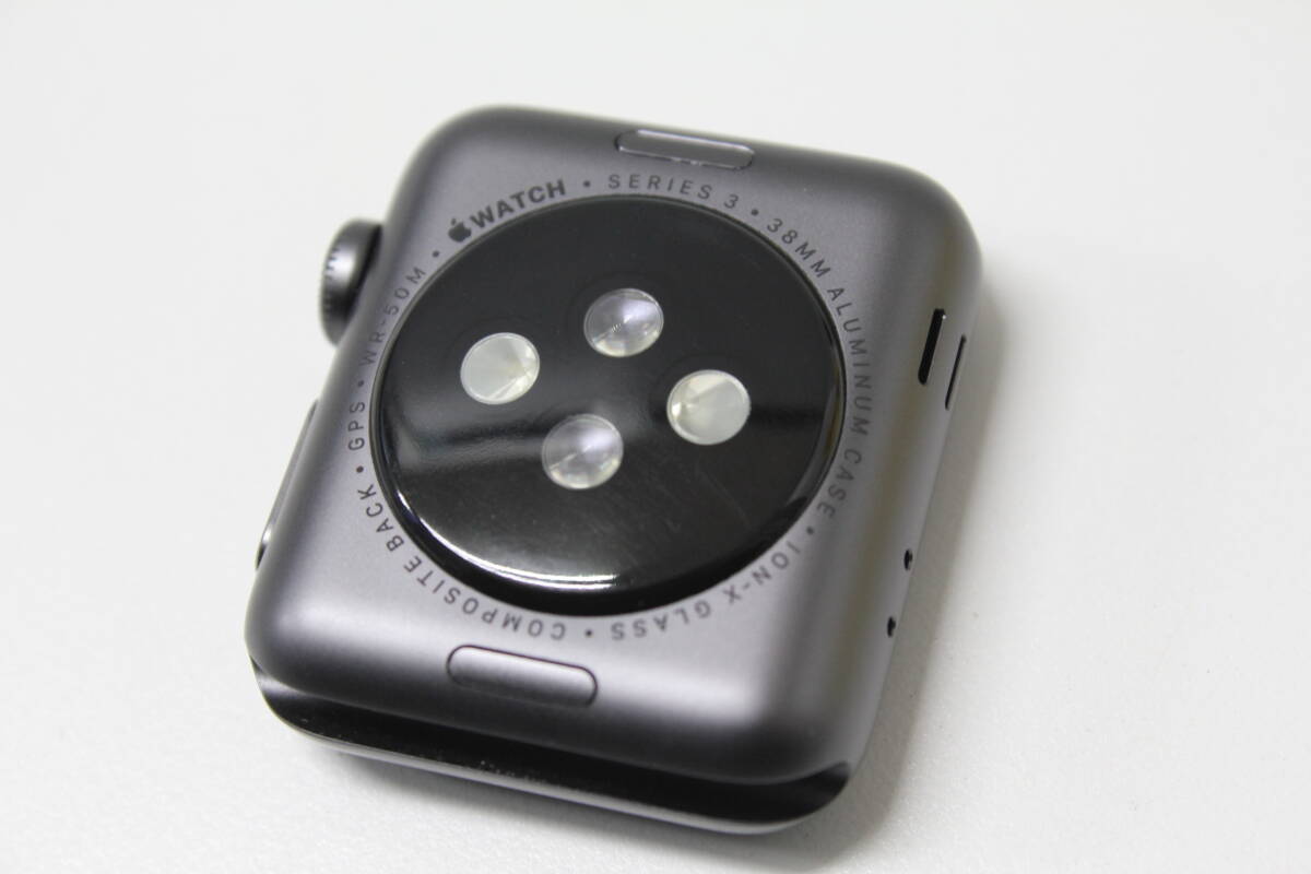 Apple Watch Series 3/GPS/38mm/A1858〈MTF02J/A〉⑤_画像4