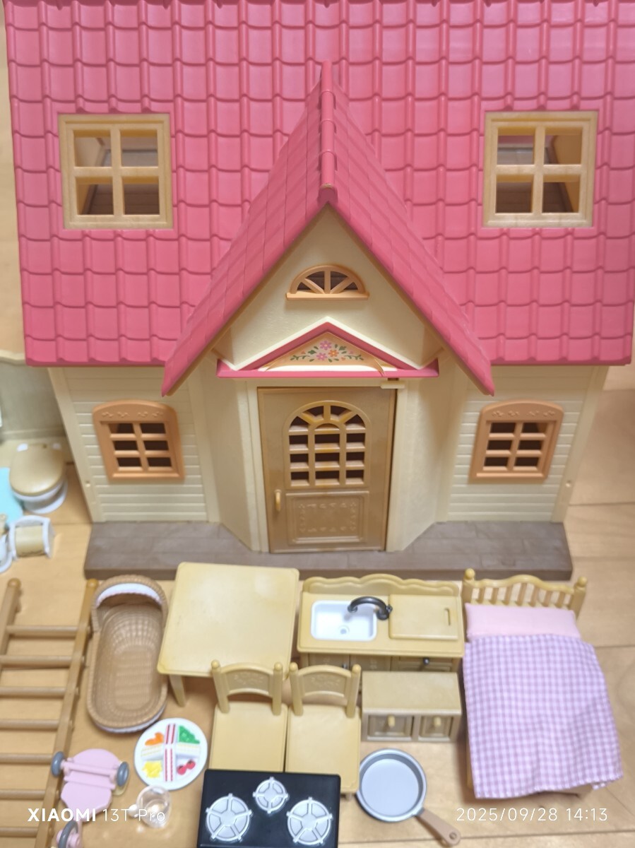 シルバニアファミリー 家具 人形 赤い屋根のおうち_画像3