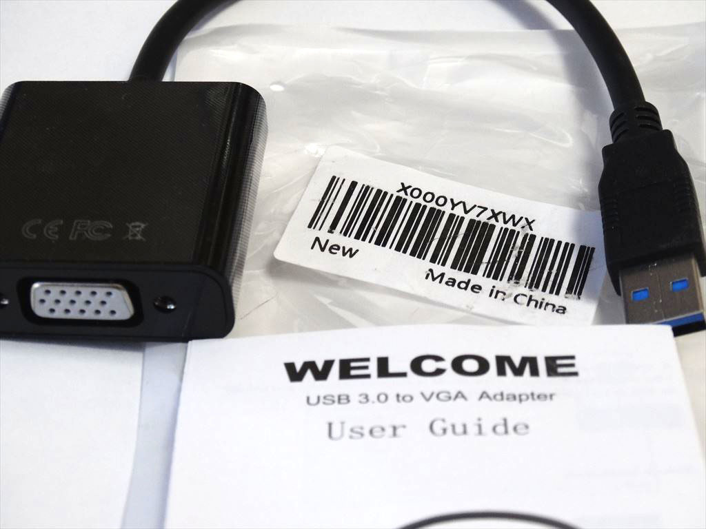 26.USB 3.0 VGA変換アダプタ 1080P マルチディスプレイアダプタ プロジェクター PC HDTV 用 PC DVD HDTV用 USB3.0 to VGA 設定不要 _画像9