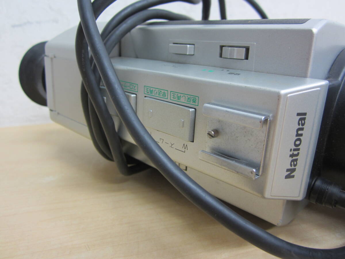 【73896I】◆動作未確認　National　ナショナル　Color　Video　Camera　VZ-C20　ビデオカメラ_画像8