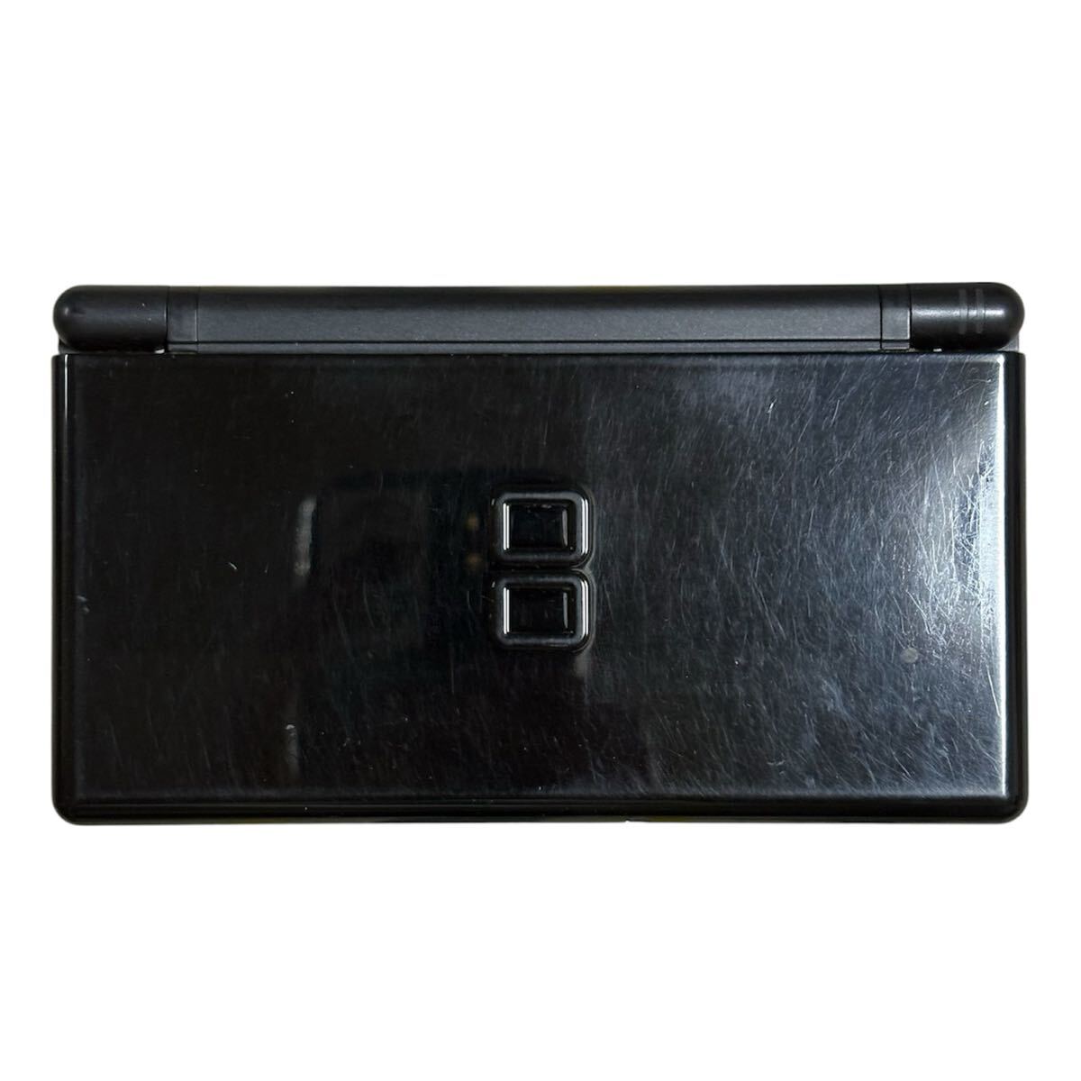 DS 任天堂 ニンテンドーDS Lite USG-001 Nintendo ニンテンドー ブラック アダプター 正常動作品 ジェットブラック_画像3