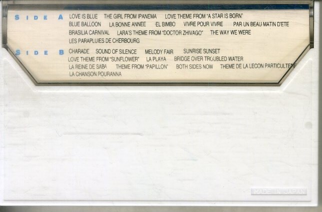 F00023568/カセット/ポール・モーリア(作曲)「Love Is Blue」_画像2