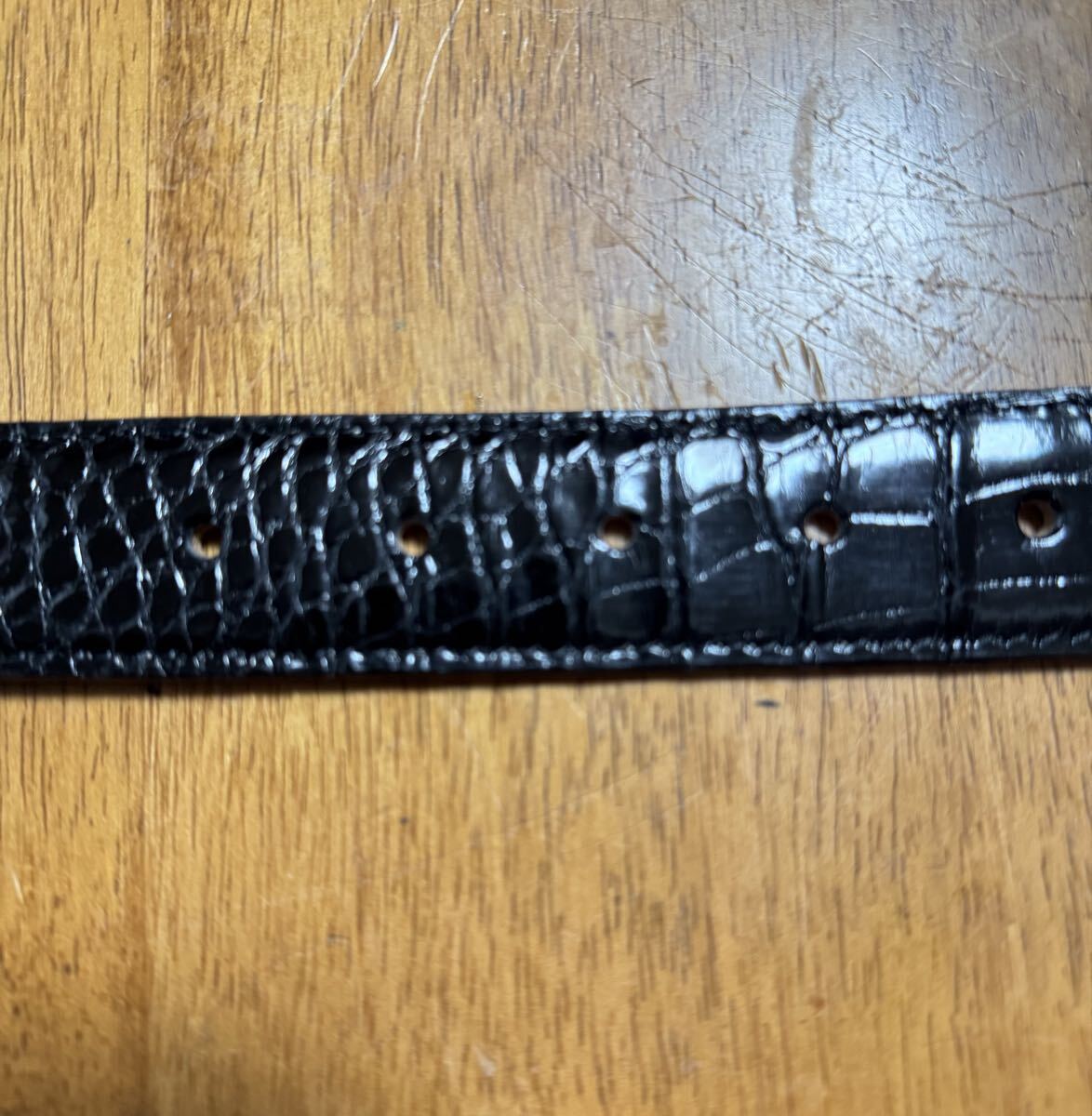 リアルクロコダイルベルト_画像5