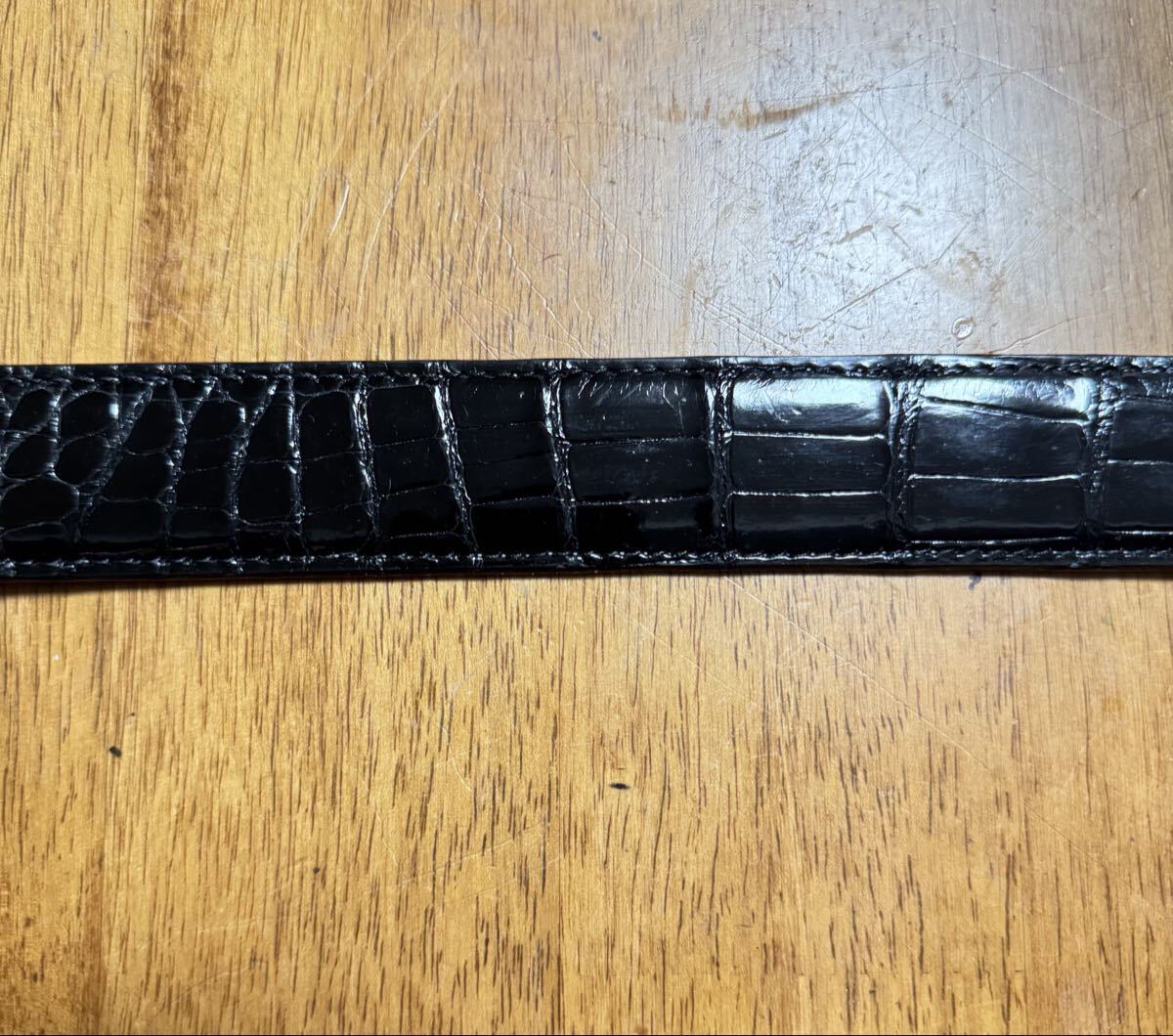 リアルクロコダイルベルト_画像3