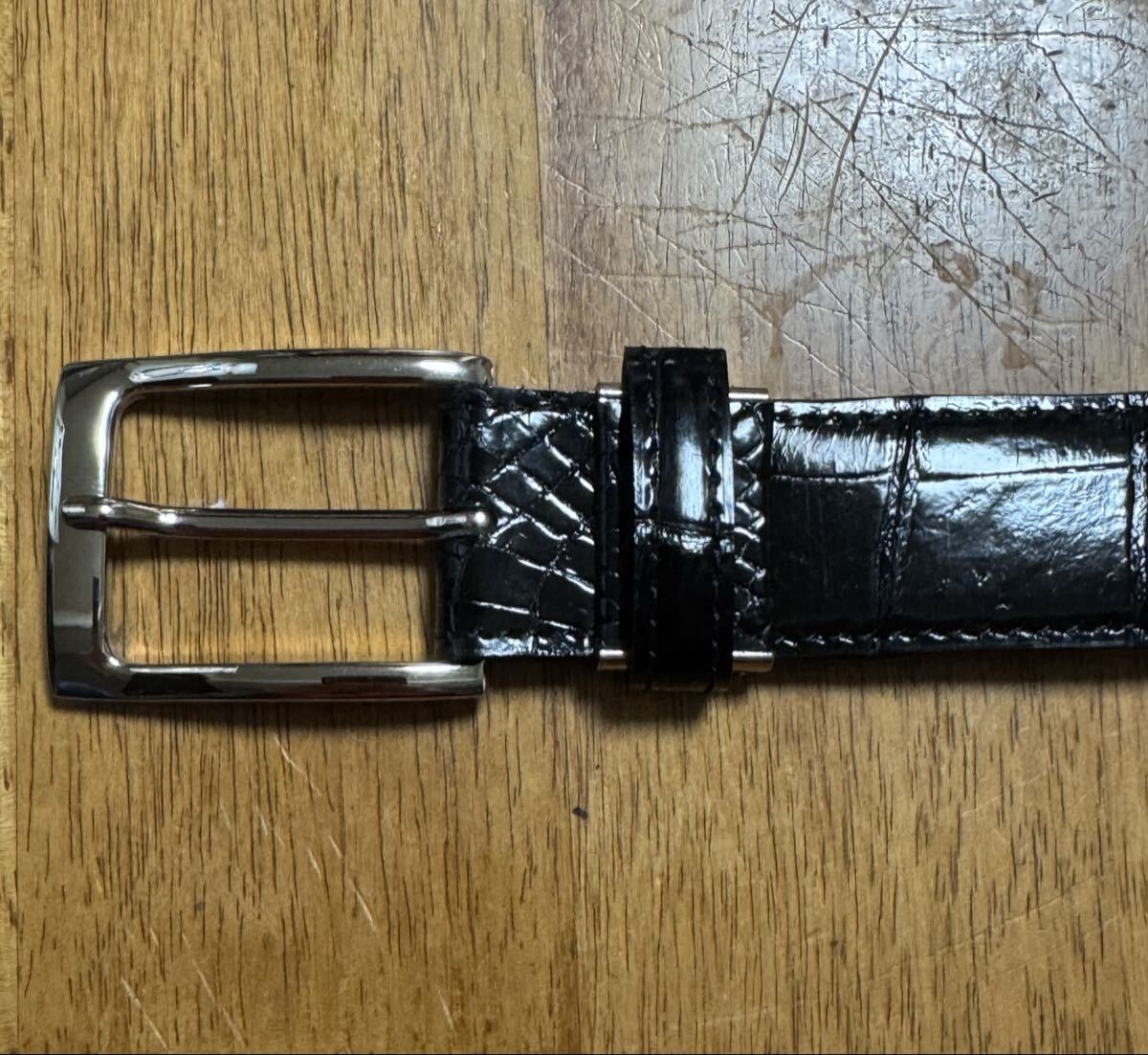 リアルクロコダイルベルト_画像4