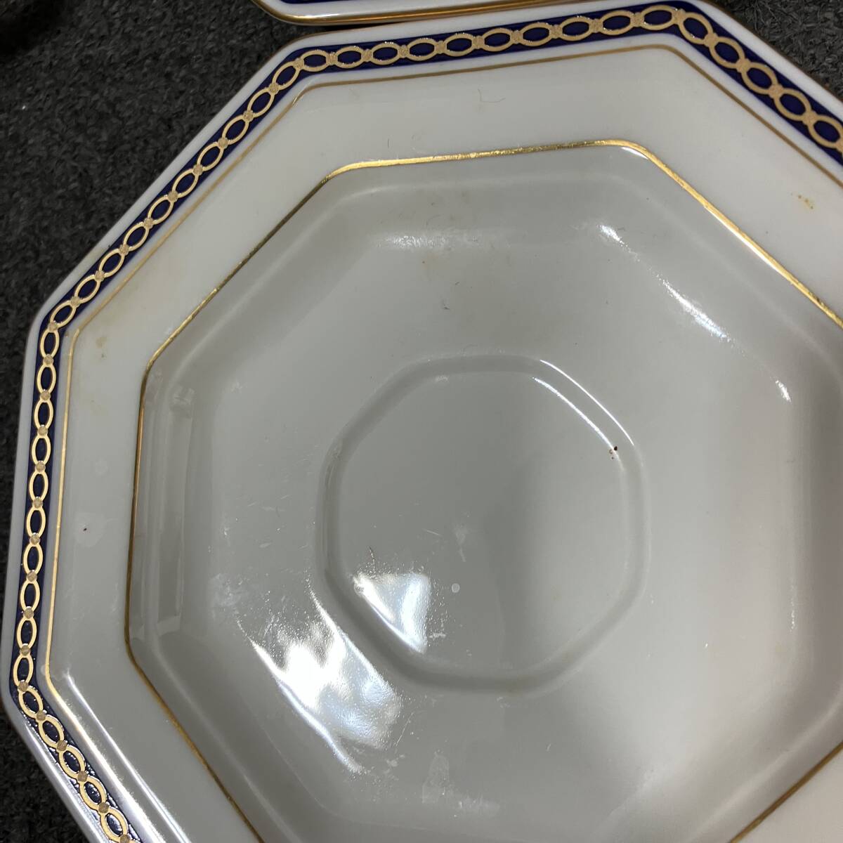 33053☆GIVENCHY ジバンシー カップ&ソーサー 5客セット＋ソーサー1点_画像7