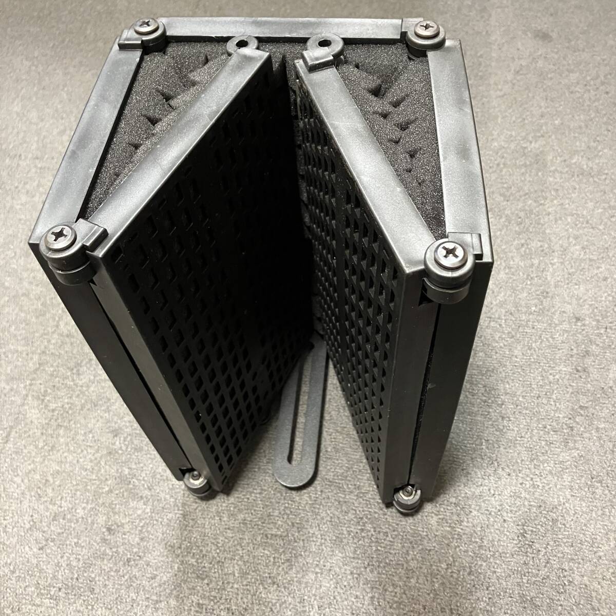 33188☆動作未確認 PORTABLE VOCAL BOOTH ポータブル ヴォーカル ブース リフレクションフィルター_画像2