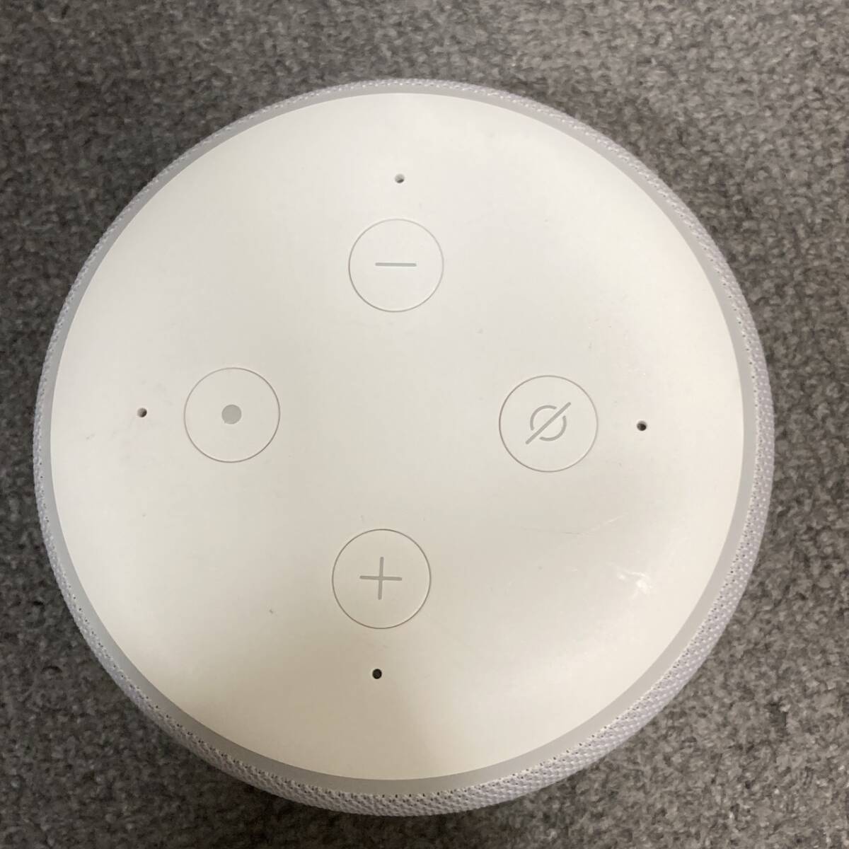 33302☆動作未確認 Amazon Echo Dot 第3世代 アマゾン エコードット スマートスピーカー アダプタ 付属_画像2