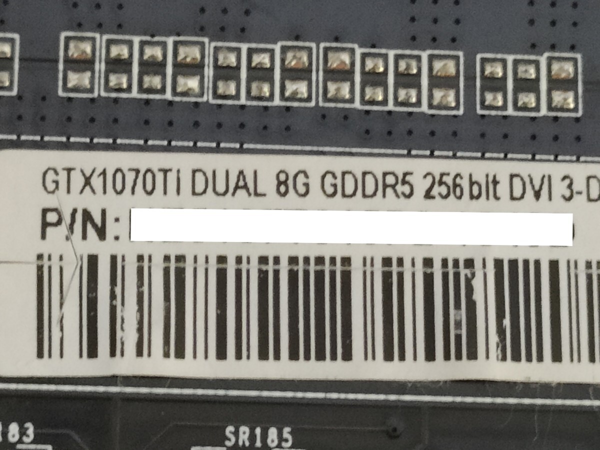 NVIDIA Palit GeForce GTX1070Ti 8GB DUAL 【グラフィックボード】_画像7
