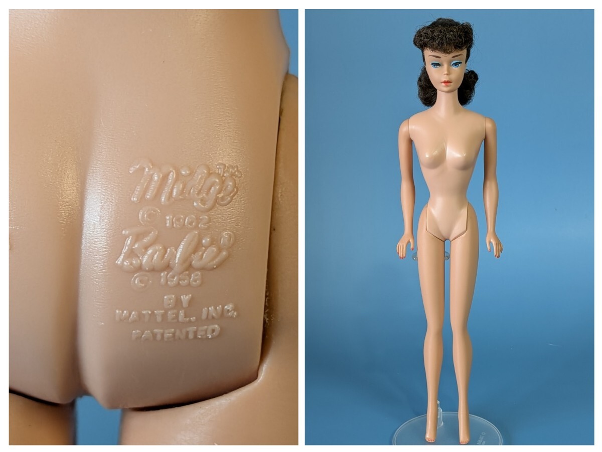★ヴィンテージ　＃6ブルネットポニーテールバービー_画像8