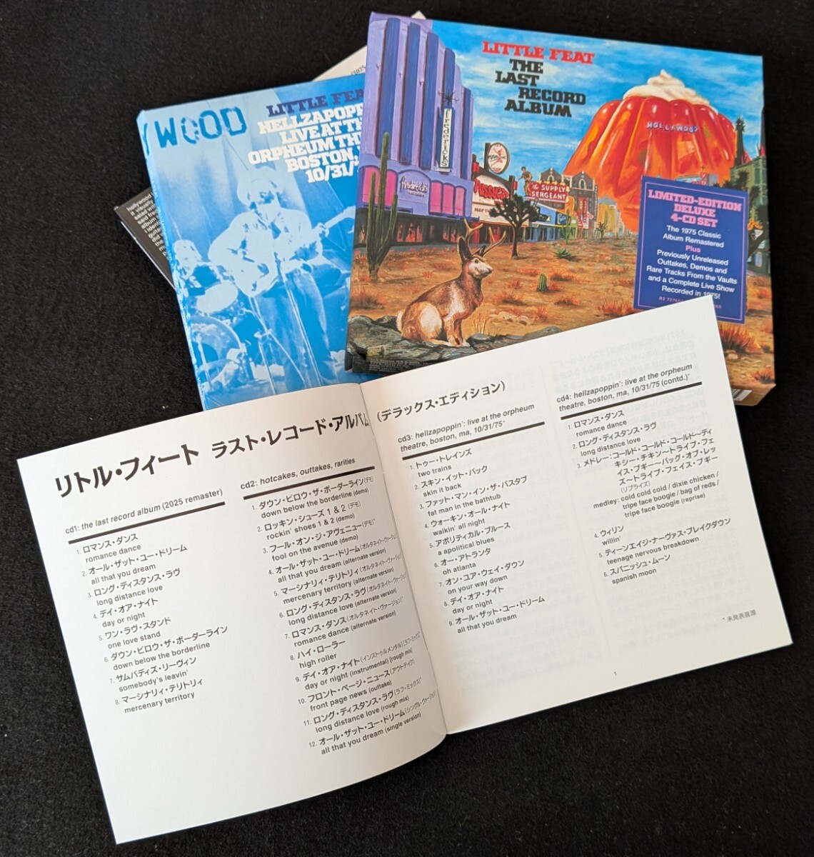 11月12日発売 Little Feat リトルフィート ラストレコードアルバム DX盤4枚組 未発表音源＆ライブ収録！ロウエルジョージ アラントゥーサン_画像4