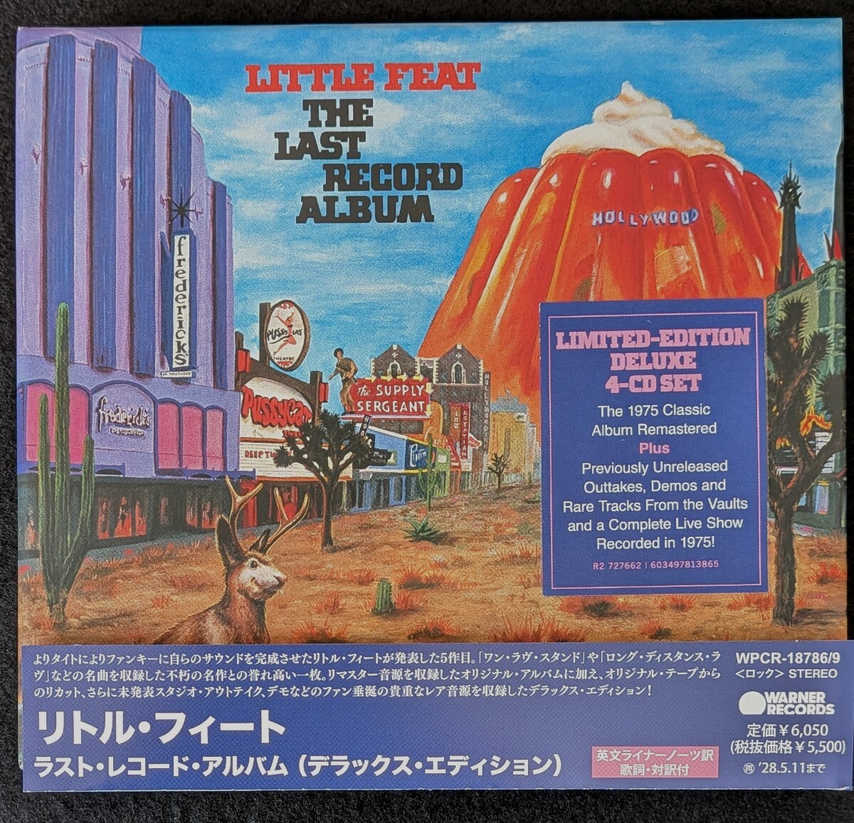 11月12日発売 Little Feat リトルフィート ラストレコードアルバム DX盤4枚組 未発表音源＆ライブ収録！ロウエルジョージ アラントゥーサン_画像1