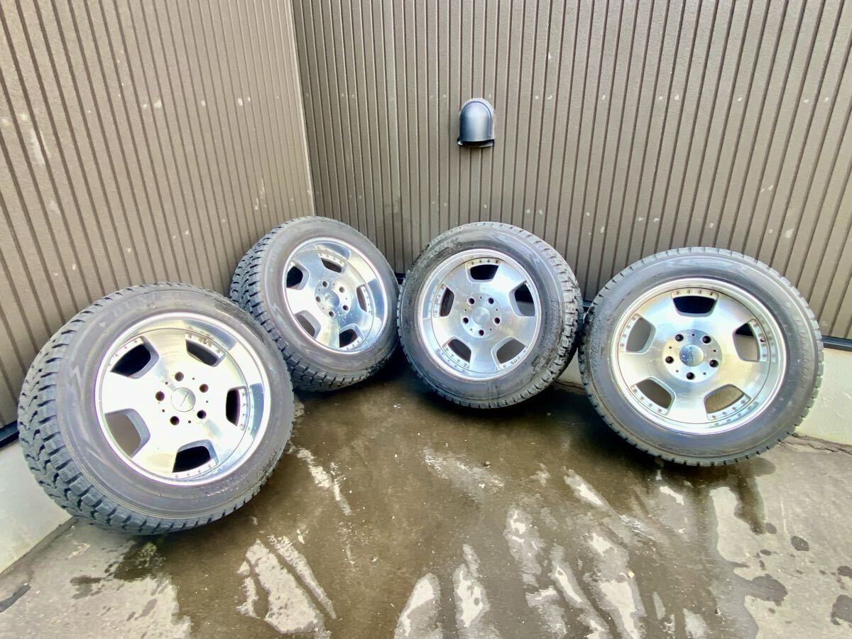 ランクル100系20インチ、オーバーフェンダー用スタッドレス付き_画像1