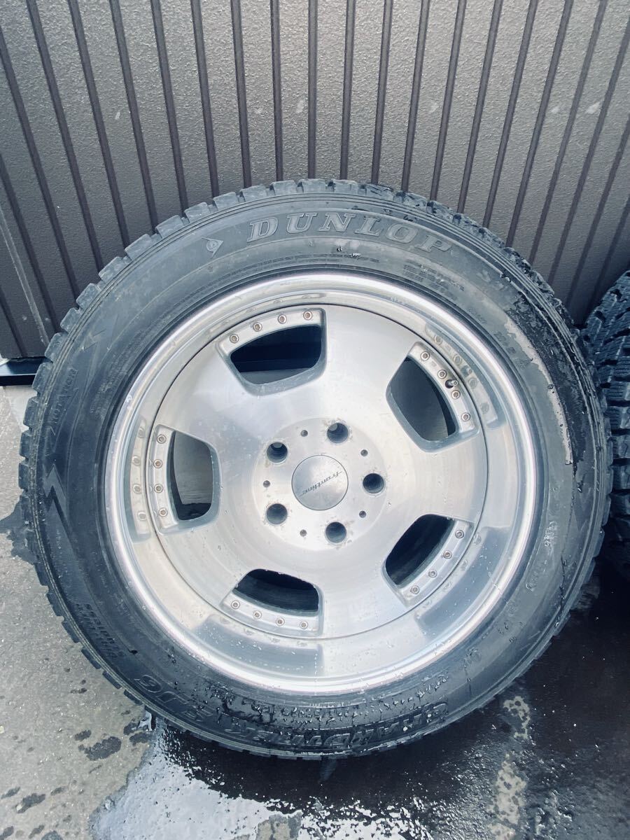 ランクル100系20インチ、オーバーフェンダー用スタッドレス付き_画像3
