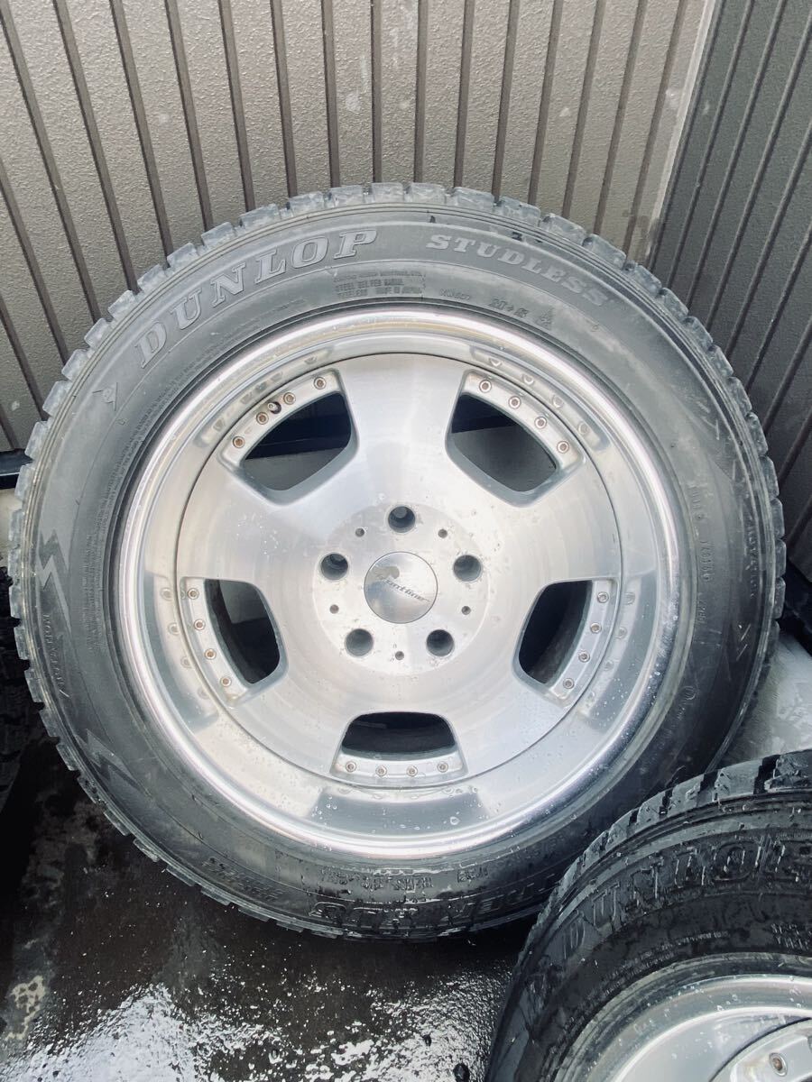 ランクル100系20インチ、オーバーフェンダー用スタッドレス付き_画像4