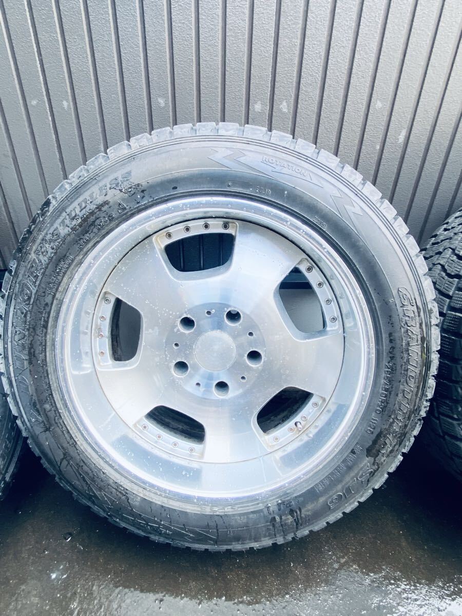 ランクル100系20インチ、オーバーフェンダー用スタッドレス付き_画像5