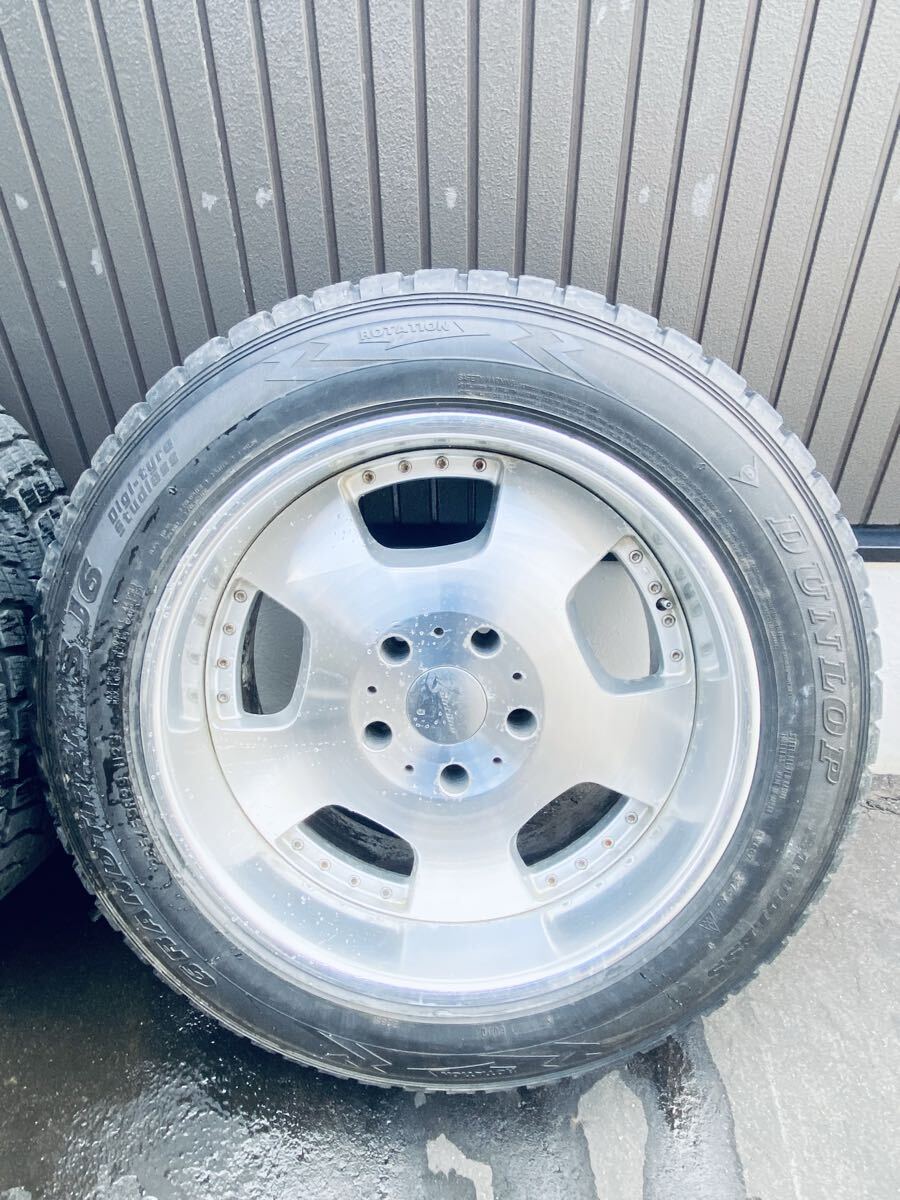 ランクル100系20インチ、オーバーフェンダー用スタッドレス付き_画像6
