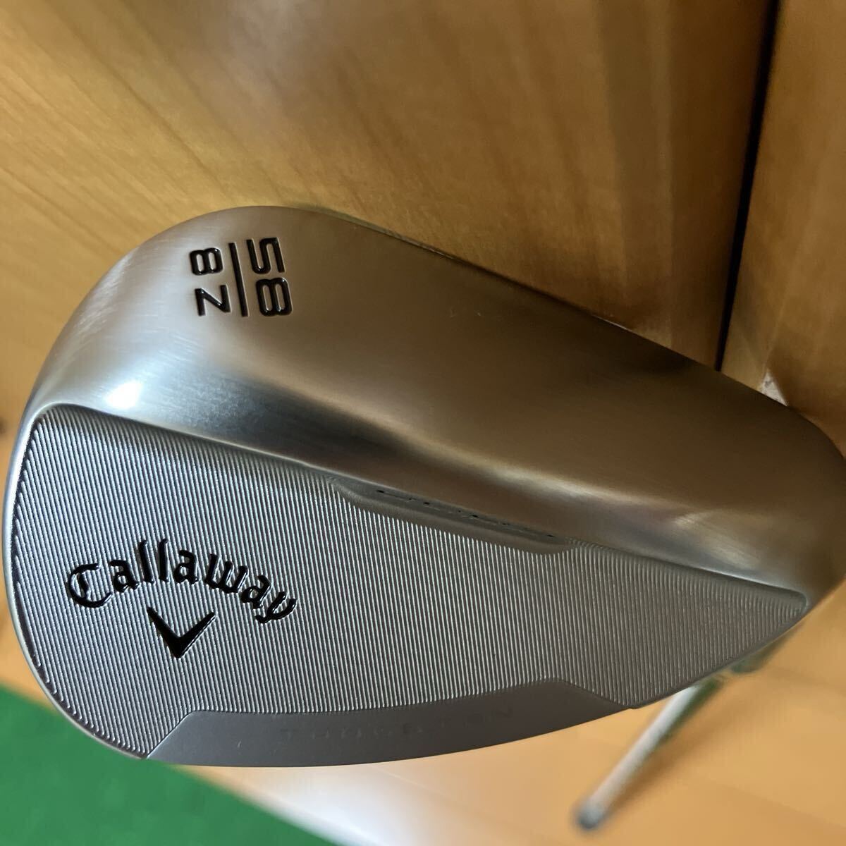 ★送料込★ 美品 キャロウエイ US仕様 Opus Platinum Chrome ウェッジ 58Z/8 DG Mid115 Gun (Wedge) _画像1