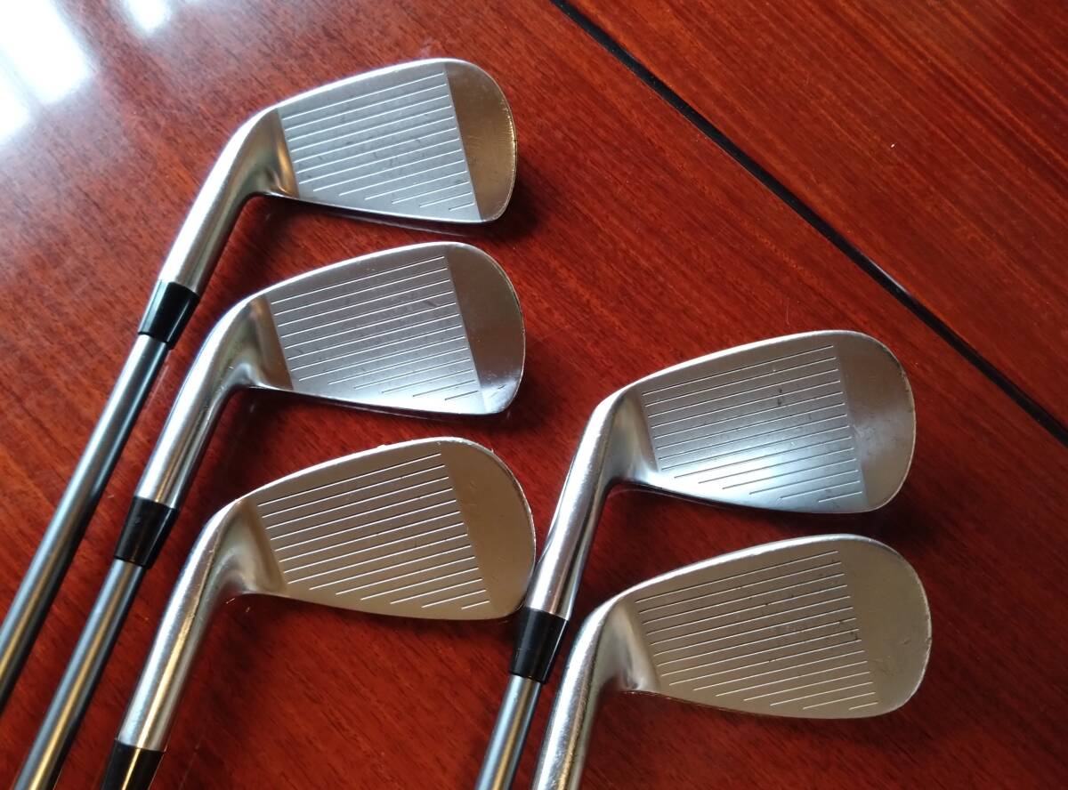 打感とやさしさ◆三浦技研 CB-2007 アイアンセット／5本 #6-Pw／ MCI BLACK100(X) ◆◆ミウラ MIURA_画像2