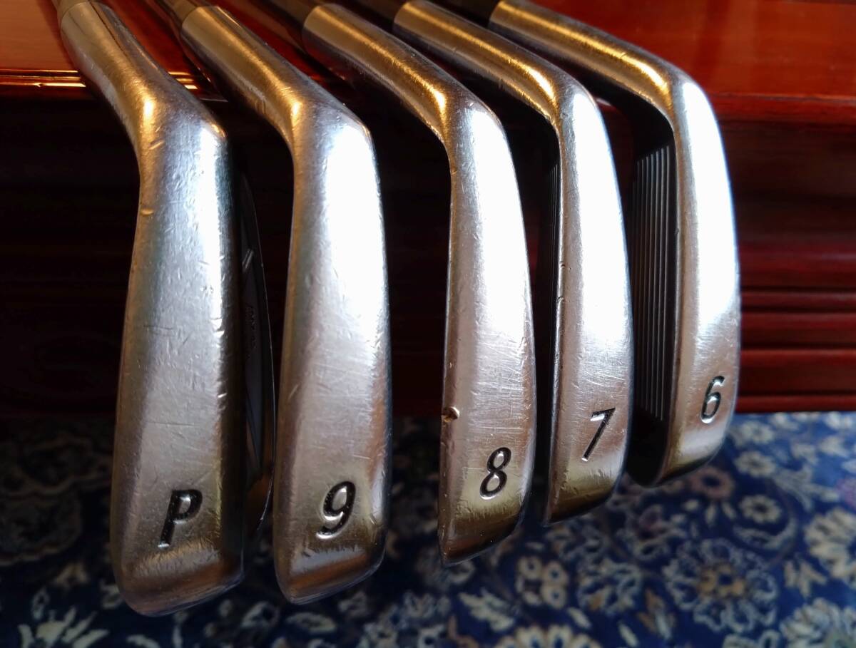 打感とやさしさ◆三浦技研 CB-2007 アイアンセット／5本 #6-Pw／ MCI BLACK100(X) ◆◆ミウラ MIURA_画像3