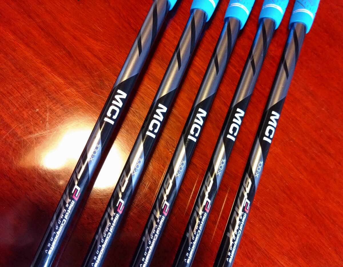 打感とやさしさ◆三浦技研 CB-2007 アイアンセット／5本 #6-Pw／ MCI BLACK100(X) ◆◆ミウラ MIURA_画像5