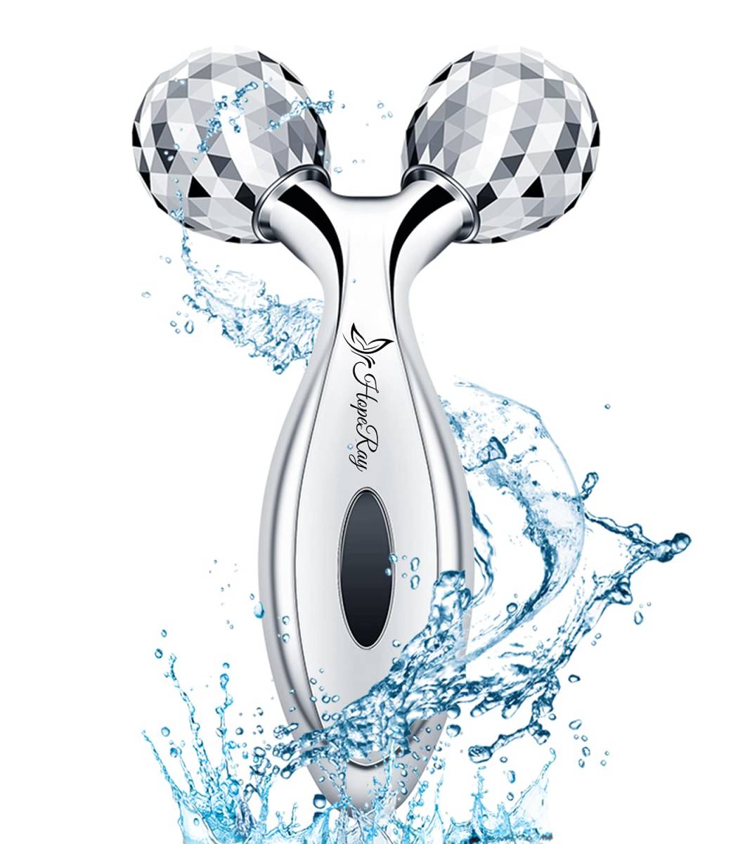 美顔ローラー マッサージ 美顔器 Ｙ字型 小顔ローラー 美肌美容 痩せる 美肌3D美容器 美顔 ローラー 防水_画像1